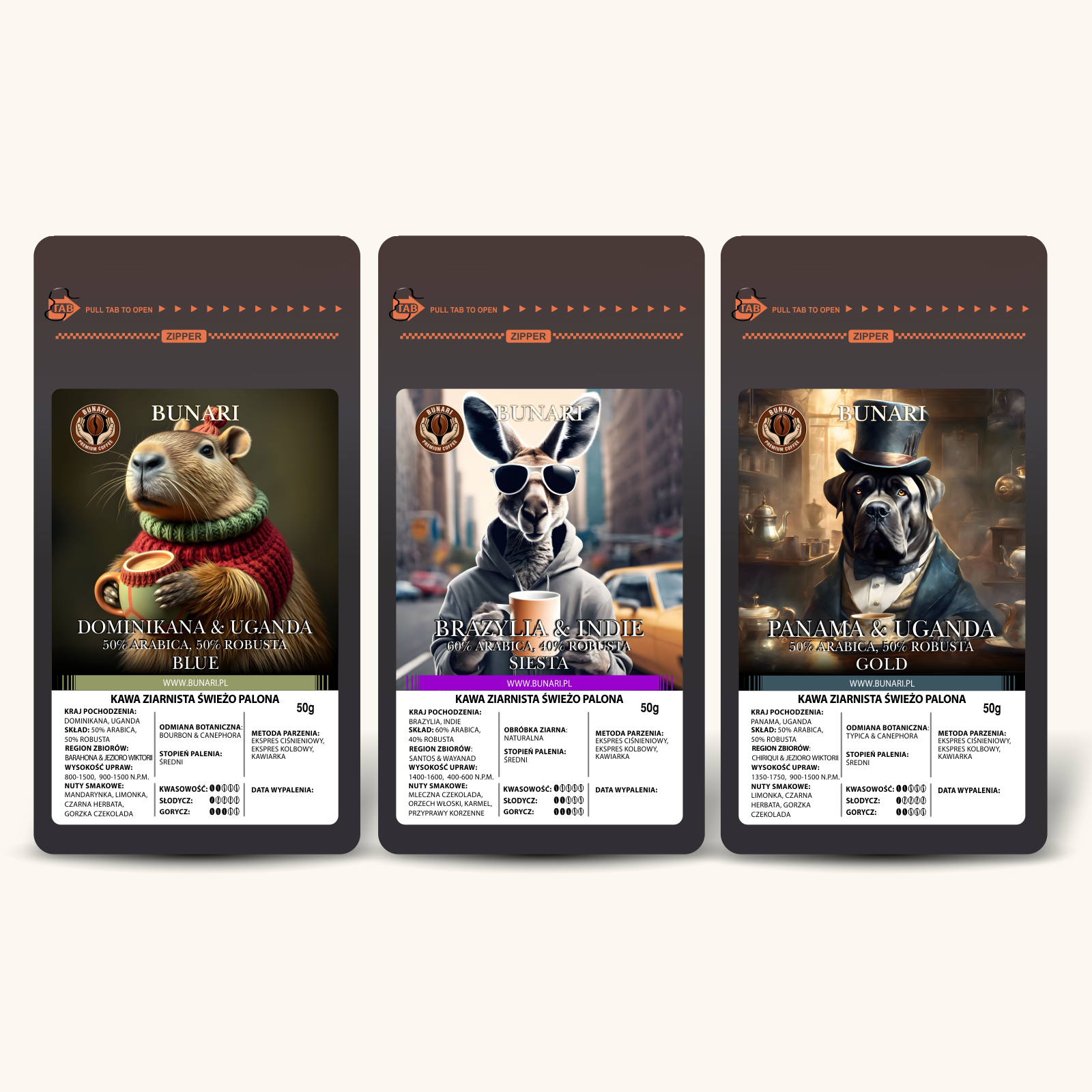 Próbki Mieszanek (3x50G)