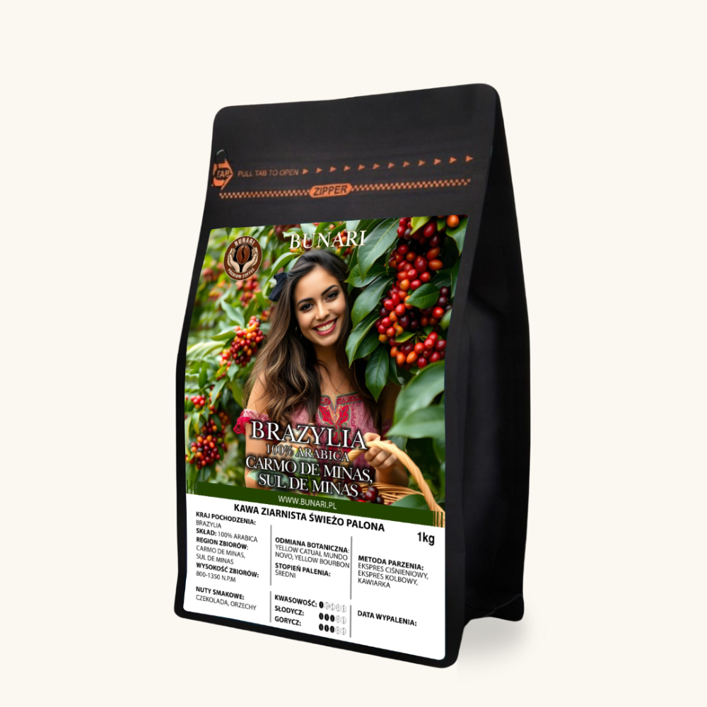 BRAZYLIA - Carmo De Minas & Sul De Minas 100% Arabica