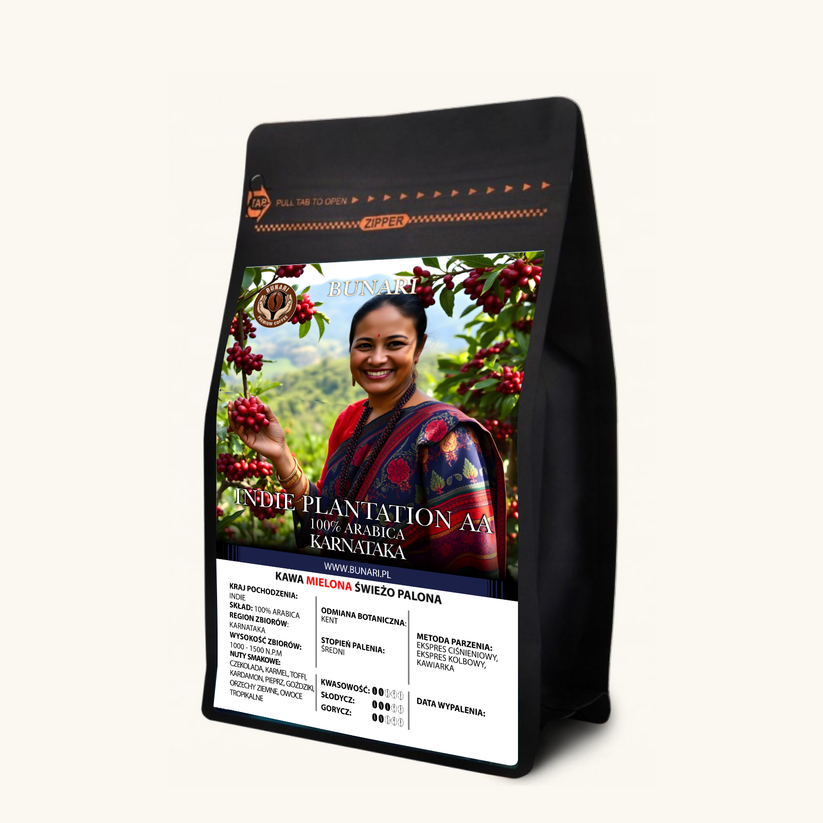 INDIE Plantation AA - Karnataka 100% Arabica - MIELONA